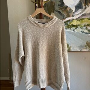 Jenni Kayne Light Taupe Knit Pullover